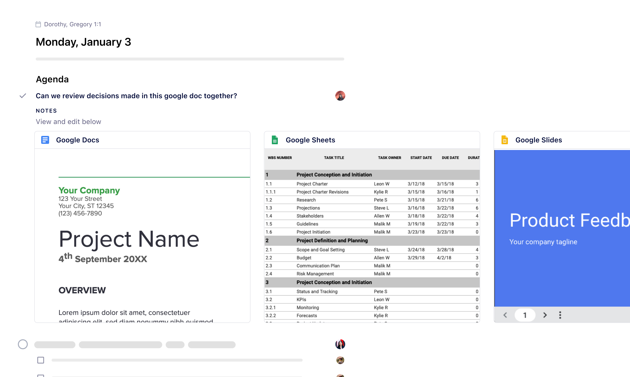 Google Docs | Integrations | Spinach